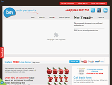 Tablet Screenshot of easywebpresenter.com